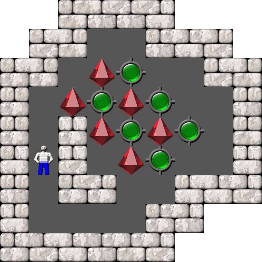 Sokoban Anomaly 3 level 14